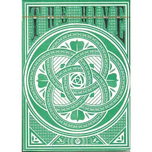 The Hive (Emerald Green) Playing Cards by Brendan Hong - Eclipse Games Puzzles Novelties