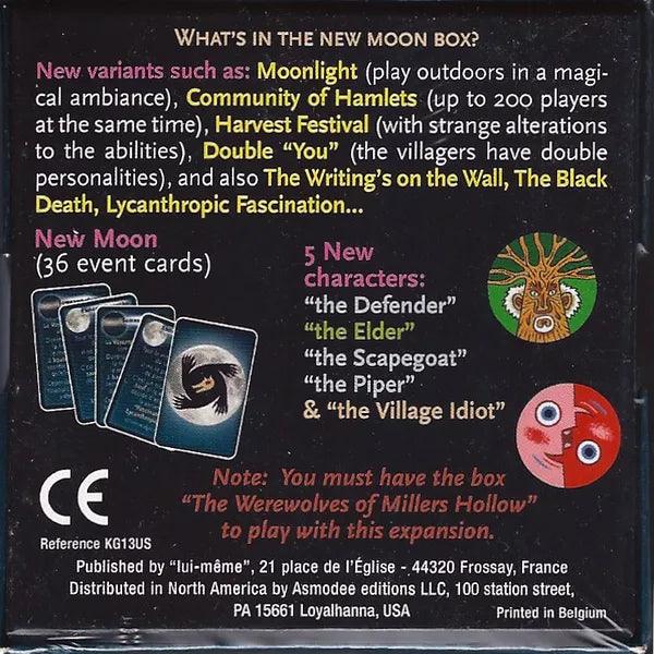 The Werewolves of Miller's Hollow New Moon Expansion - Eclipse Games Puzzles Novelties