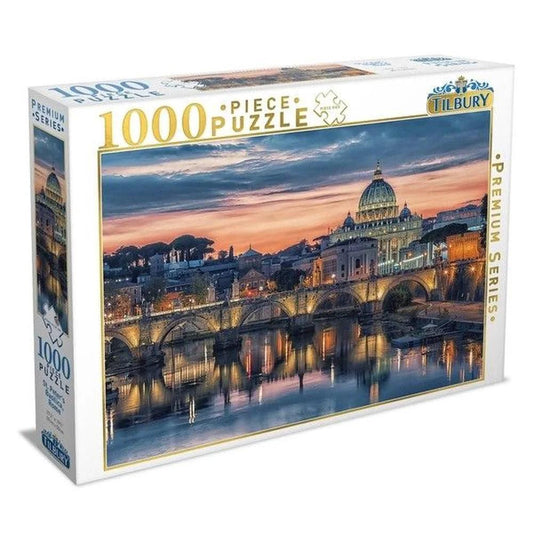 Tilbury St Peters Basilica Rome 1000 Pieces Jigsaw Puzzle - Eclipse Games Puzzles Novelties