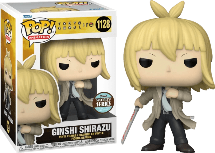 Tokyo Ghoul:re Ginshi Shirazu Pop! Vinyl Figure #1128 - Eclipse Games Puzzles Novelties