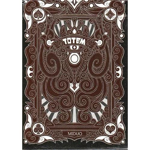 Totem Red Playing Cards - Eclipse Games Puzzles Novelties