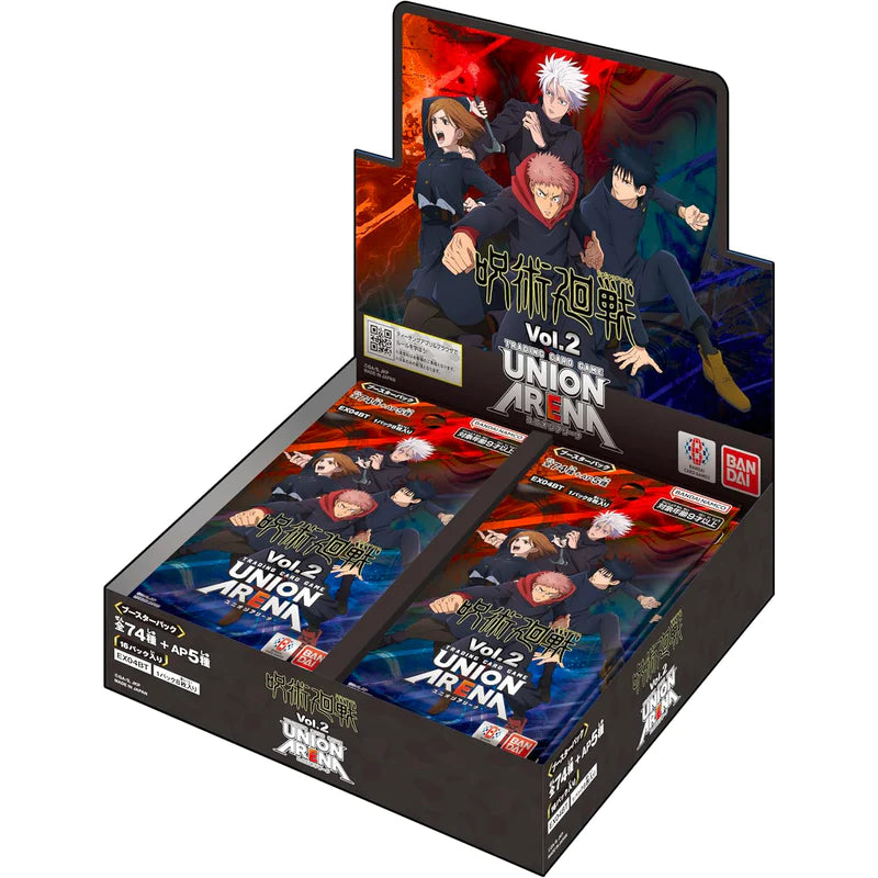 Union Arena TCG - EX04BT Jujutsu Kaisen Vol.2 Booster Box Japanese