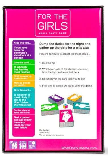 What Do You Meme for The Girls Card Game First Expansion - Eclipse Games Puzzles Novelties