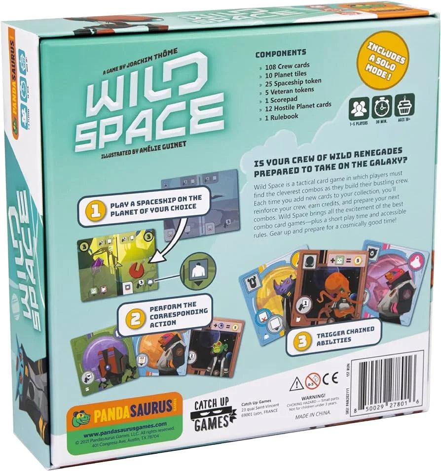Wild Space Board Game - Eclipse Games Puzzles Novelties