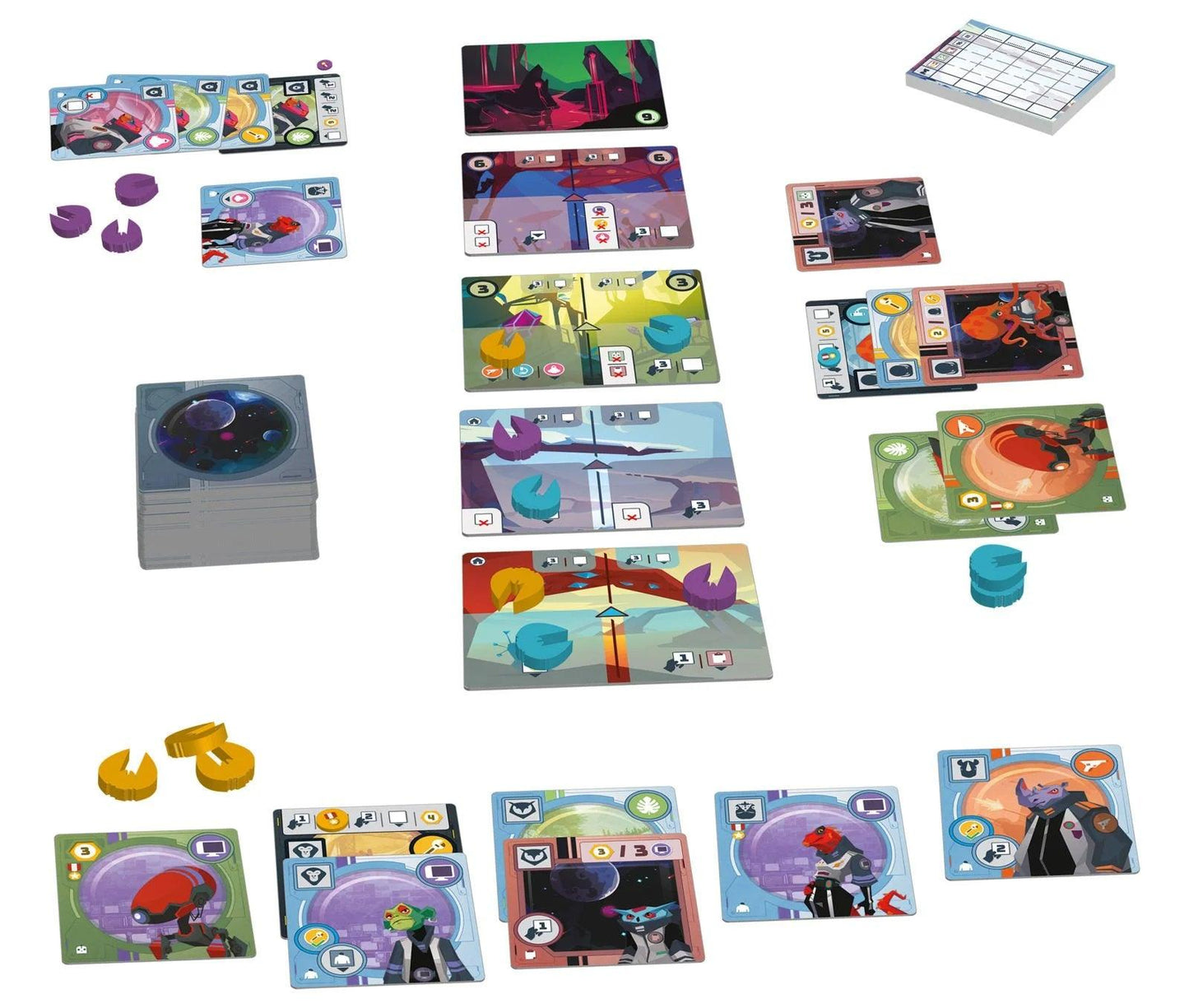 Wild Space Board Game - Eclipse Games Puzzles Novelties