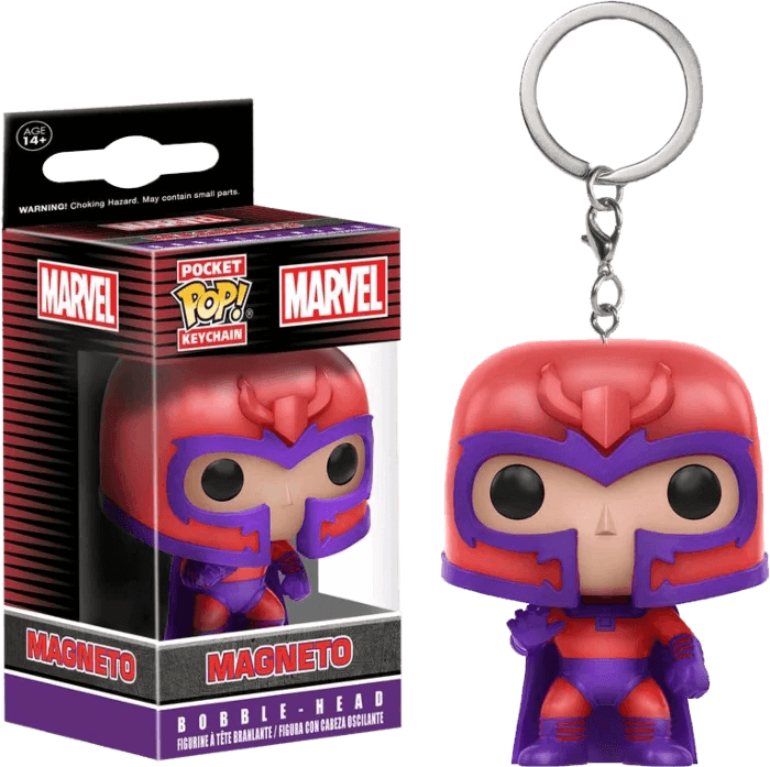 X-Men - Magneto Pop! Keychain - Eclipse Games Puzzles Novelties