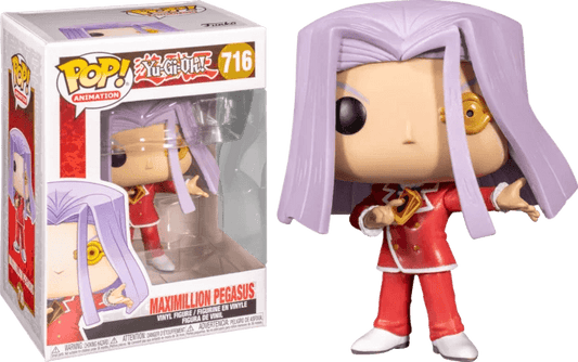 Yu-Gi-Oh! Maximillion Pegasus Pop! Vinyl Figure #716 - Eclipse Games Puzzles Novelties