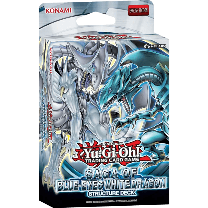 Yu-Gi-Oh! - Saga of Blue Eyes White Dragon Structure Deck - Eclipse Games Puzzles Novelties