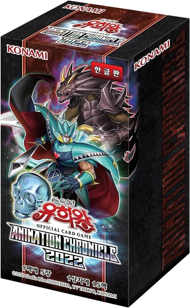 Yu-Gi-Oh TCG AC02 Animation Chronicle 2022 Korean Booster Box - Eclipse Games Puzzles Novelties