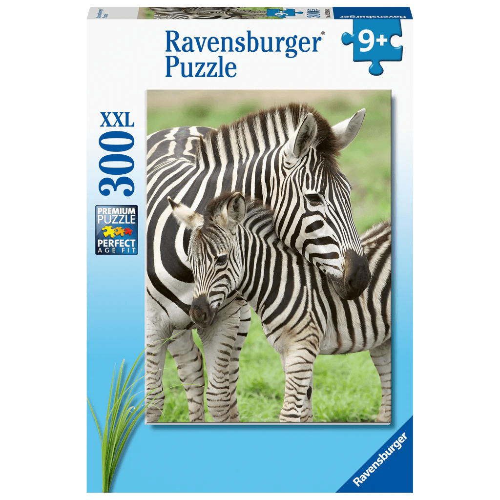 Zebra Love - 300 Pieces Jigsaw Puzzle - Eclipse Games Puzzles Novelties