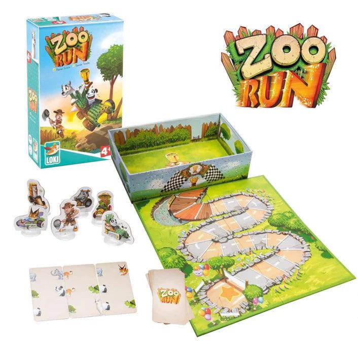 Zoo Run Board Game - Eclipse Games Puzzles Novelties