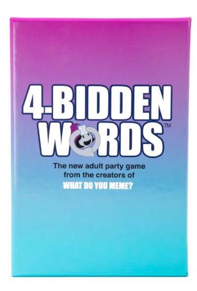 4-bidden Words Adult Party Game by What Do You Meme - Eclipse Games Puzzles Novelties