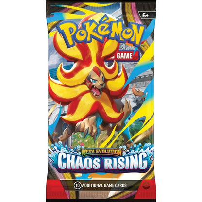 Pokemon TCG Mega Evolutions 4 Chaos Rising Booster
