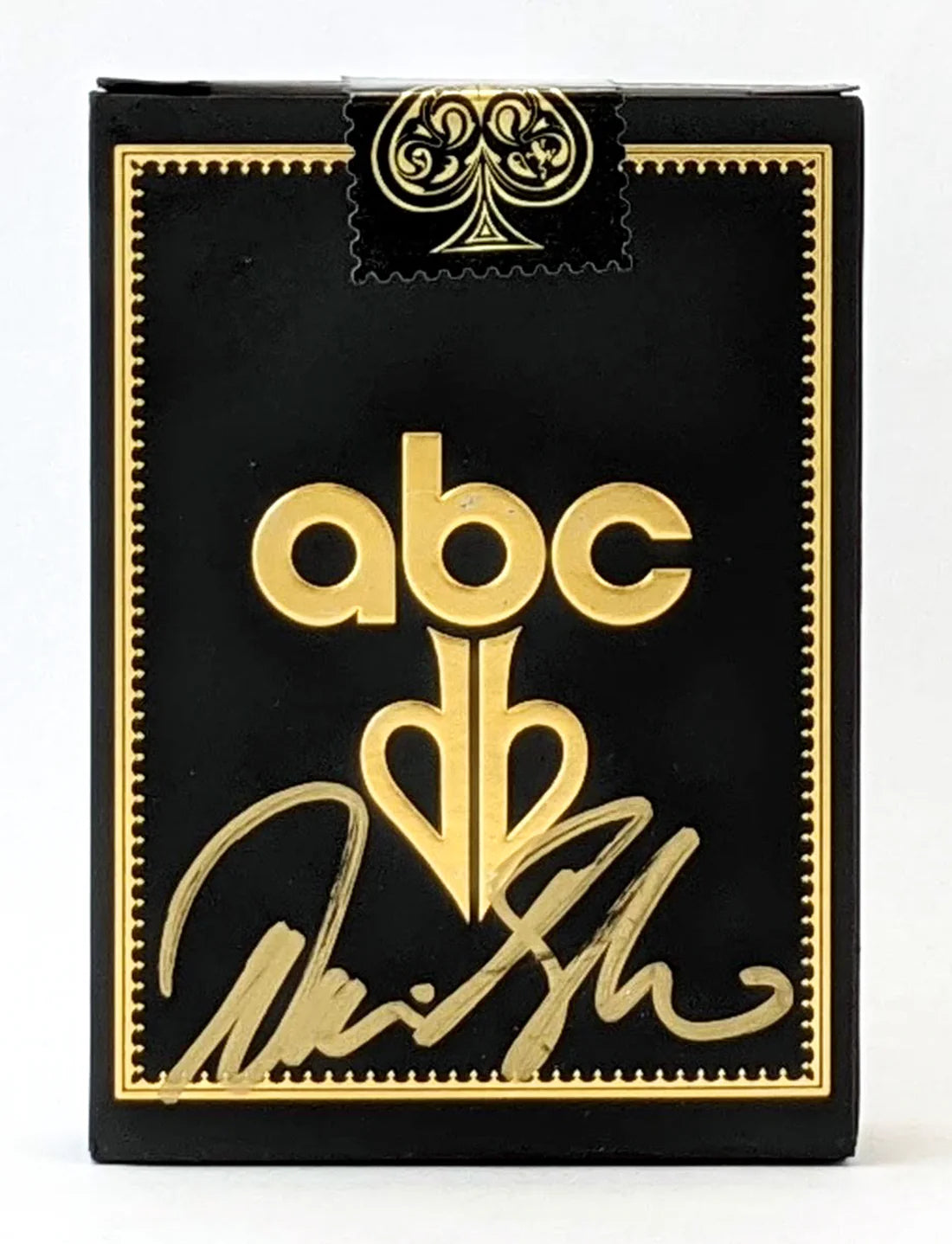 ABC Playing Cards Signed by David Blaine - Eclipse Games Puzzles Novelties