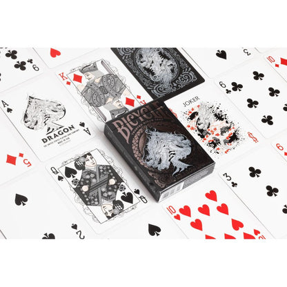 Bicycle Black Dragon Playing Cards Eclipse Games Puzzles Novelties