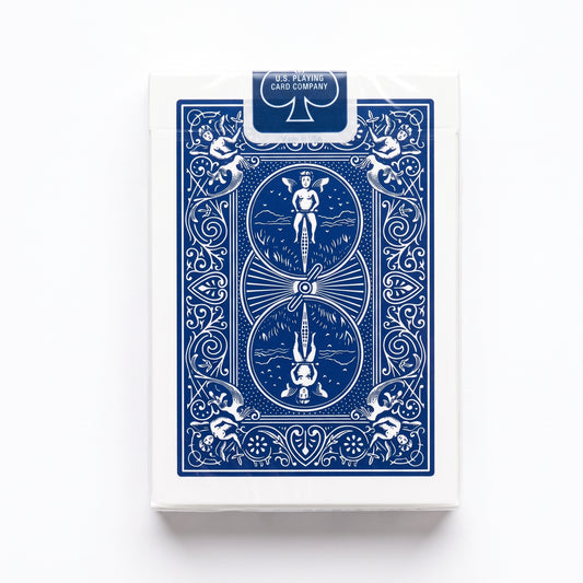 Bicycle Blue Classic Rider Back BLUE Seal Playing Cards - Eclipse Games Puzzles Novelties