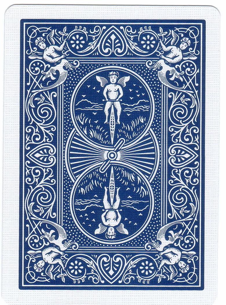 Bicycle Blue Classic Rider Back BLUE Seal Playing Cards - Eclipse Games Puzzles Novelties