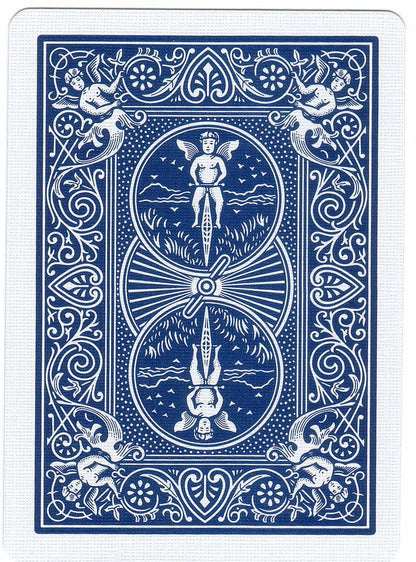 Bicycle Blue Classic Rider Back BLUE Seal Playing Cards - Eclipse Games Puzzles Novelties