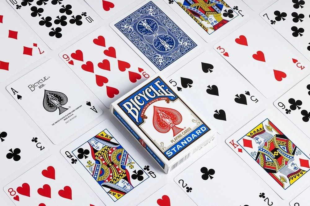 Bicycle Blue Classic Rider Back BLUE Seal Playing Cards - Eclipse Games Puzzles Novelties