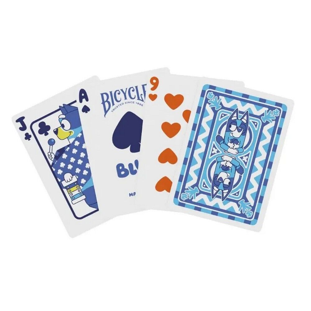 Bicycle Bluey Playing Cards - Eclipse Games Puzzles Novelties