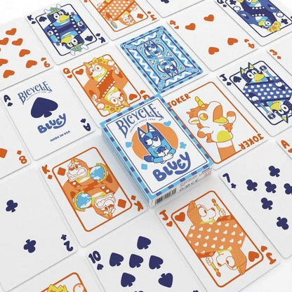 Bicycle Bluey Playing Cards - Eclipse Games Puzzles Novelties