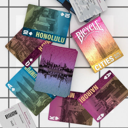 Bicycle Cities of the World Playing Cards - Eclipse Games Puzzles Novelties
