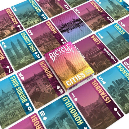 Bicycle Cities of the World Playing Cards - Eclipse Games Puzzles Novelties