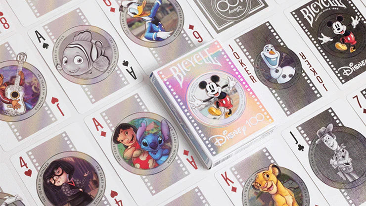 Bicycle Disney 100 Years of Wonders Playing Cards - Eclipse Games Puzzles Novelties