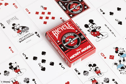Bicycle Disney Classic Mickey Red Playing Cards - Eclipse Games Puzzles Novelties