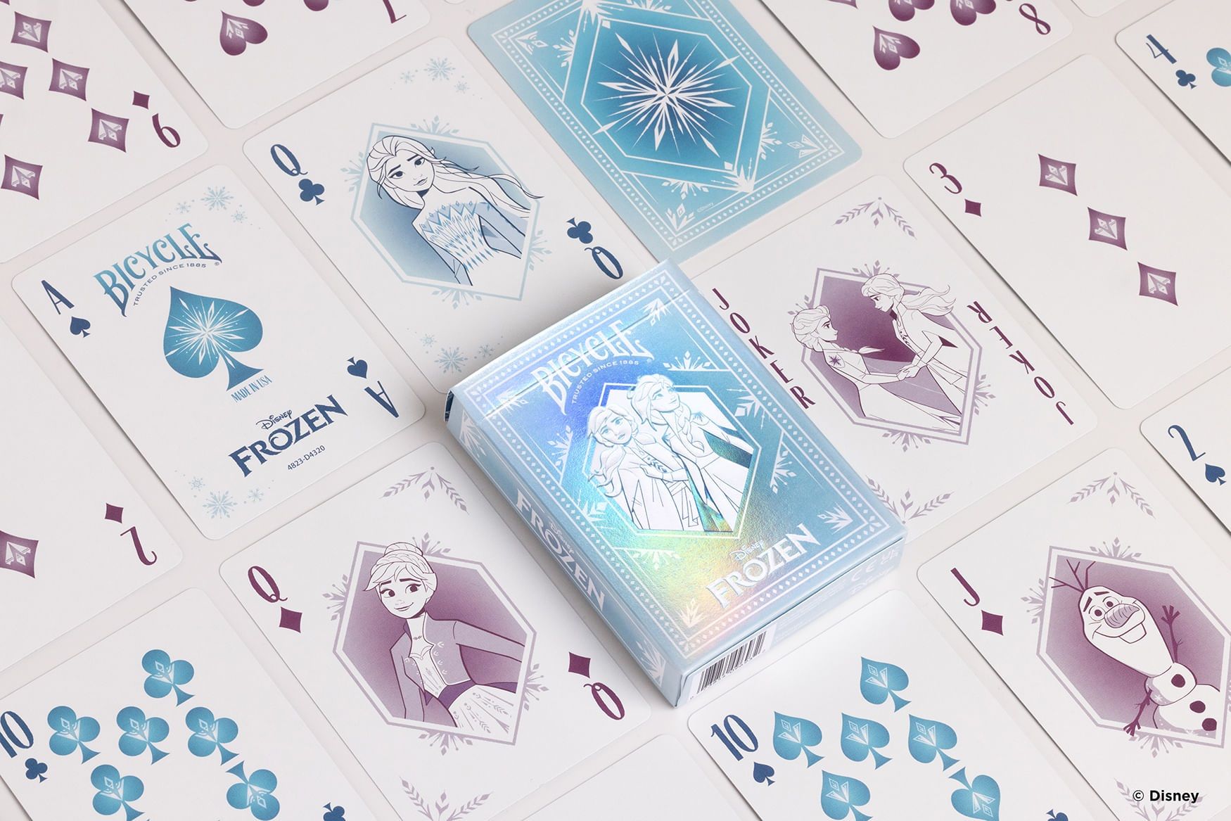 Bicycle Disney Frozen Playing Cards Eclipse Games Puzzles Novelties