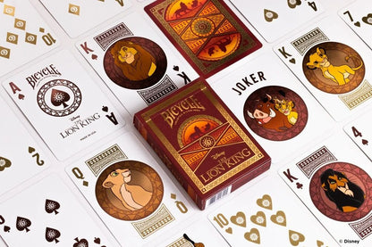 Bicycle Disney Lion King Playing Cards - Eclipse Games Puzzles Novelties