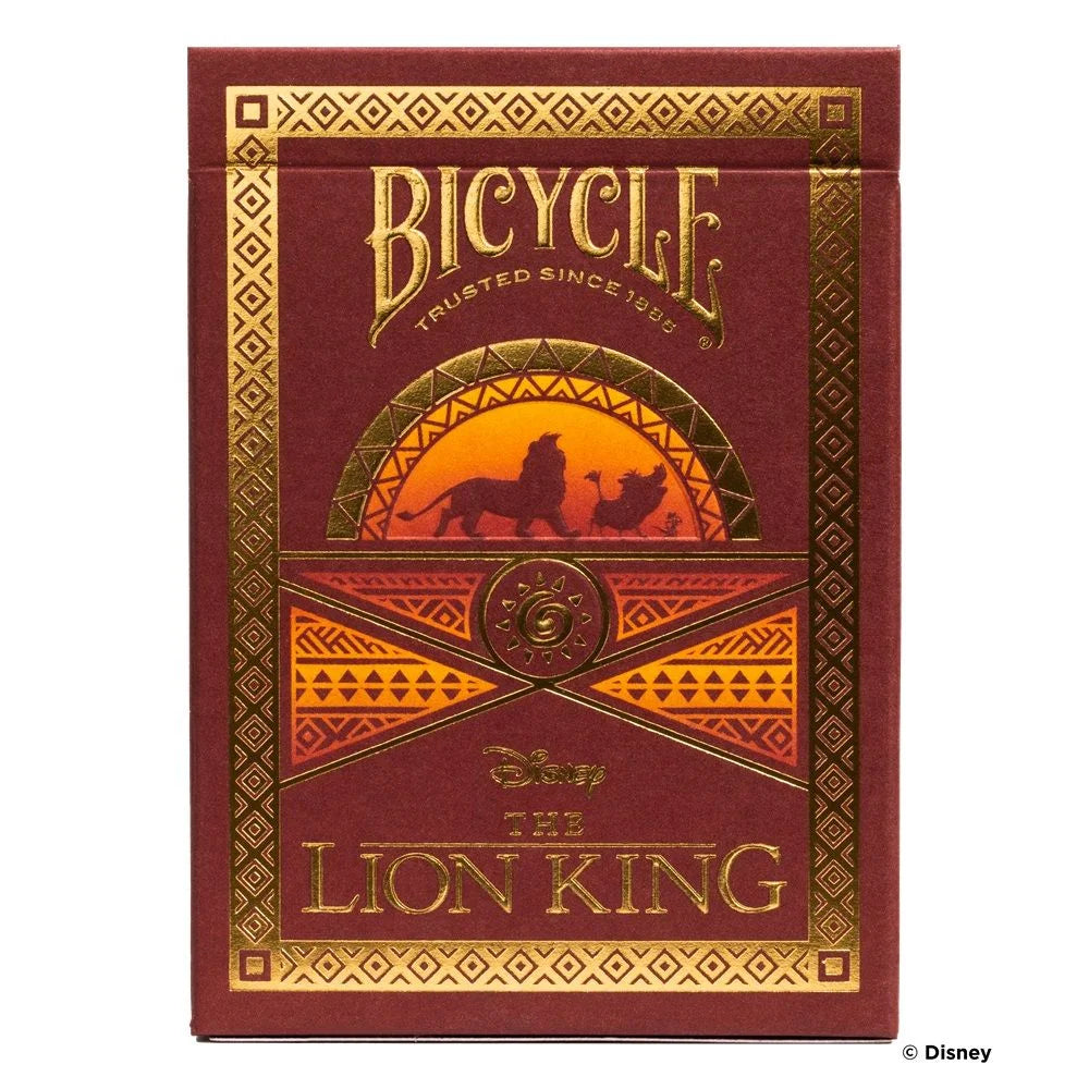 Bicycle Disney Lion King Playing Cards - Eclipse Games Puzzles Novelties