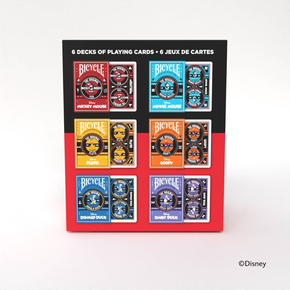 Bicycle Disney Mickey and Friends Playing Cards Box Set - Eclipse Games Puzzles Novelties