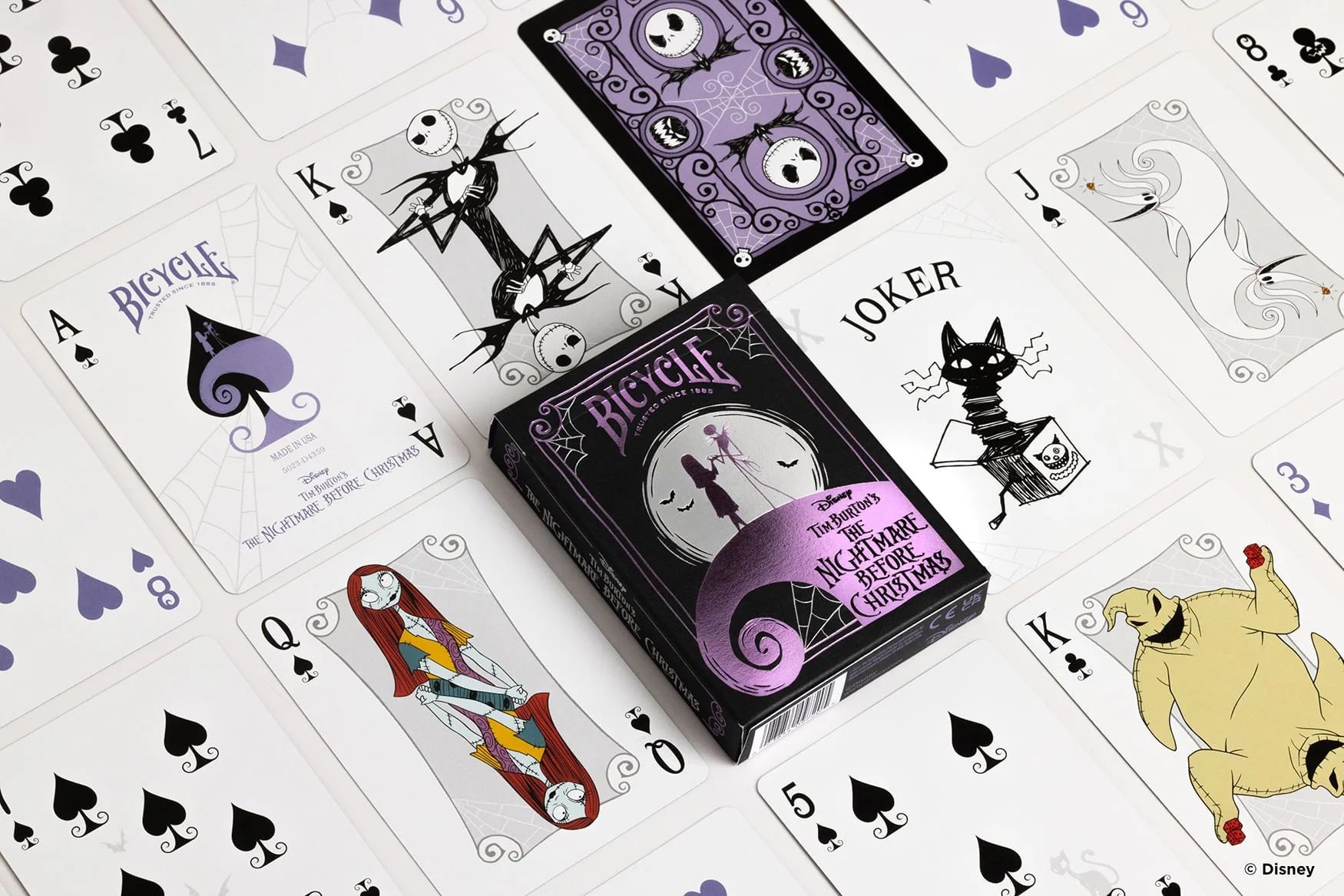 Bicycle Disney Nightmare Before Christmas Playing Cards - Eclipse Games Puzzles Novelties