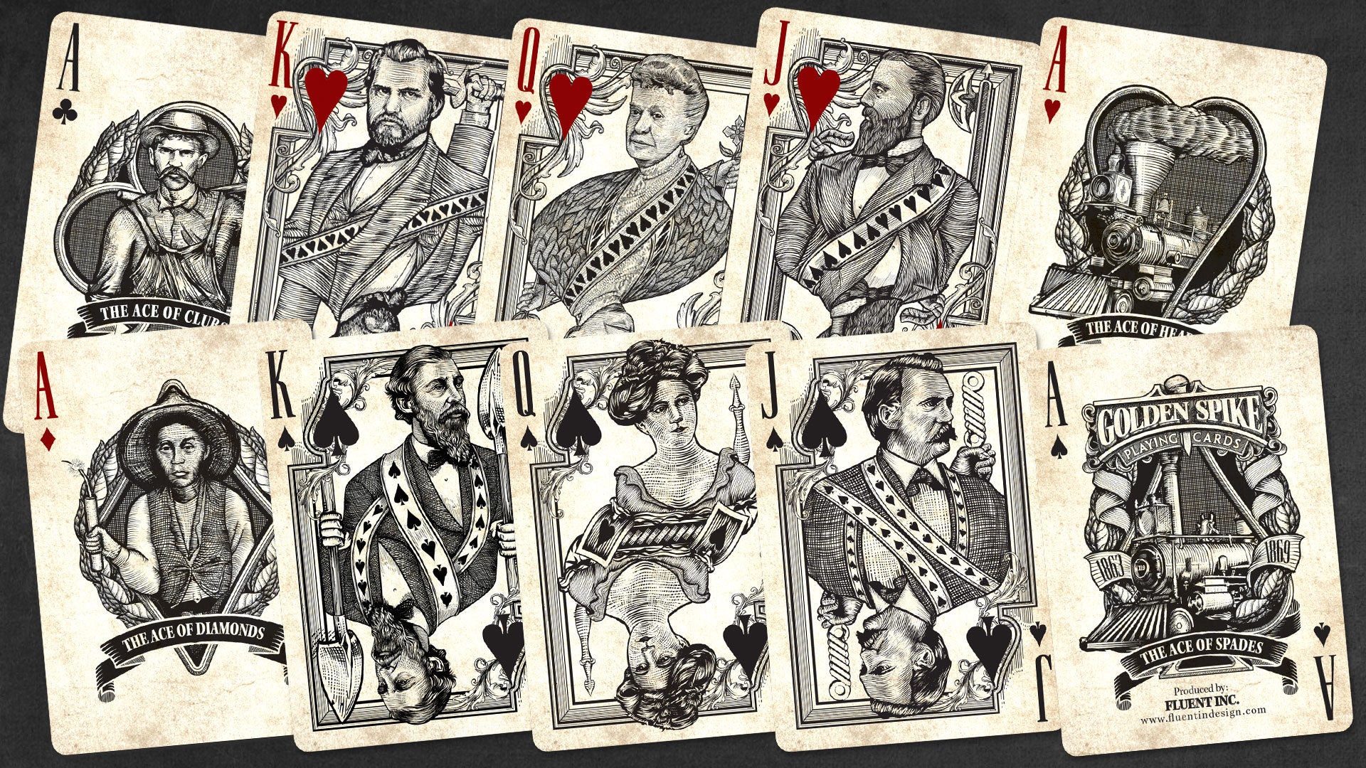 Bicycle Golden Spike Playing Cards - Eclipse Games Puzzles Novelties 