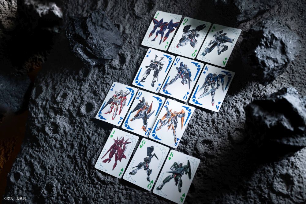 Bicycle Gundam 00 Playing Cards - Eclipse Games Puzzles Novelties