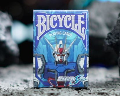Bicycle Gundam Seed Playing Cards - Eclipse Games Puzzles Novelties