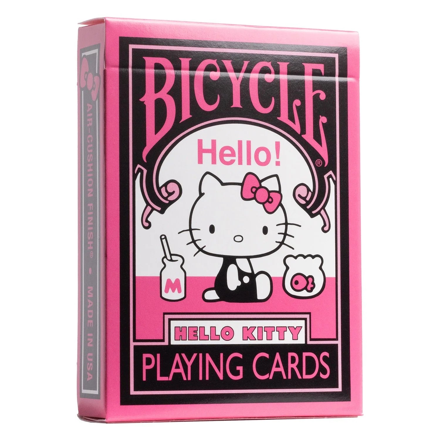 Bicycle Hello Kitty Black & Pink Playing Cards - Eclipse Games Puzzles Novelties