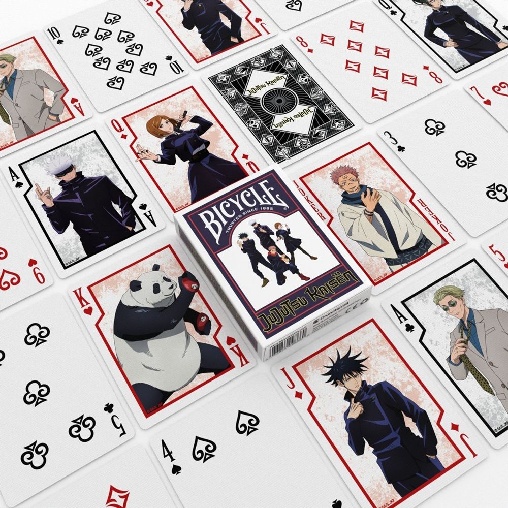 Bicycle Jujutsu Kaisen Playing Cards Eclipse Games Puzzles Novelties 4