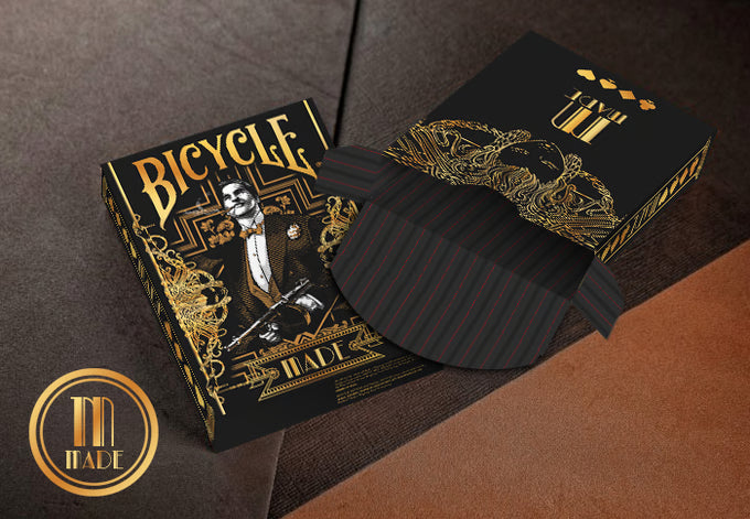 Bicycle Made Gold Playing Cards by Crooked Kings - Eclipse Games Puzzles Novelties