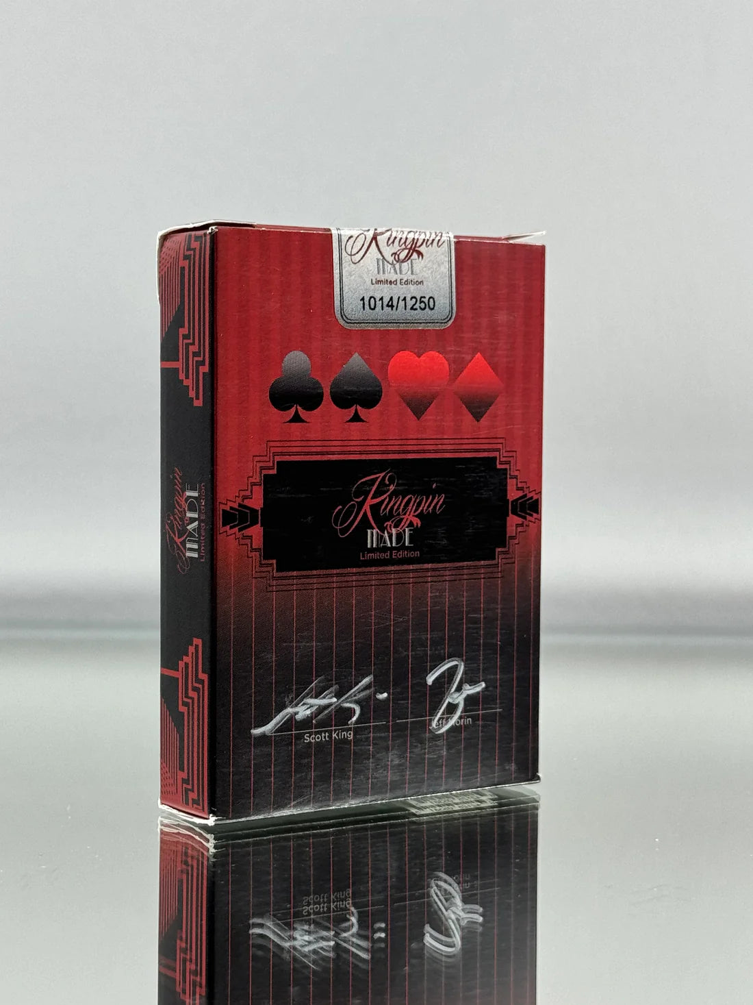 Bicycle Made Kingpin Limited Edition Playing Cards Numbered and Signed - Eclipse Games Puzzles Novelties