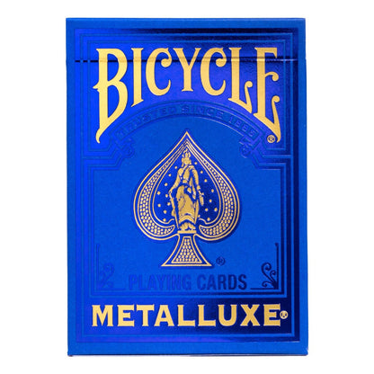 Bicycle Metalluxe Blue Playing Cards Eclipse Games Puzzles Novelties