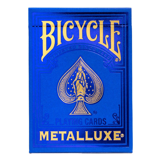 Bicycle Metalluxe Blue Playing Cards Eclipse Games Puzzles Novelties