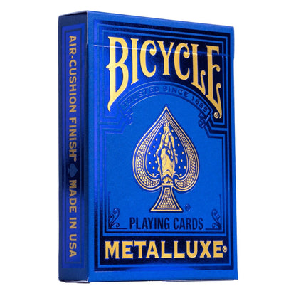 Bicycle Metalluxe Blue Playing Cards Eclipse Games Puzzles Novelties