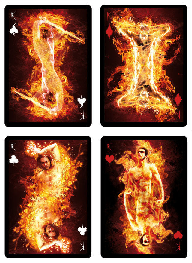 Bicycle Pyromaniac Playing Cards