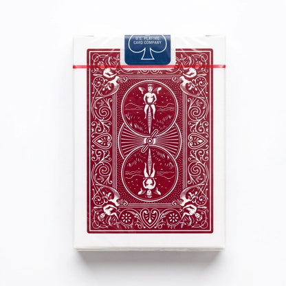 Bicycle Red Classic Rider Back BLUE Seal Playing Cards