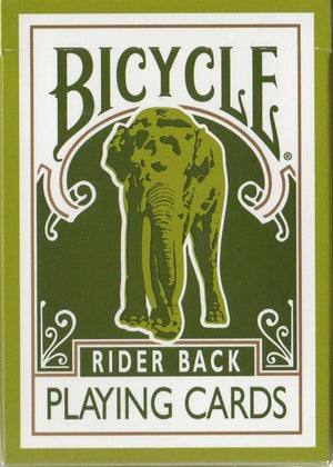 Bicycle Rider Back Matsui Green Elephant Tsunami Deck – Red Seal 808-R