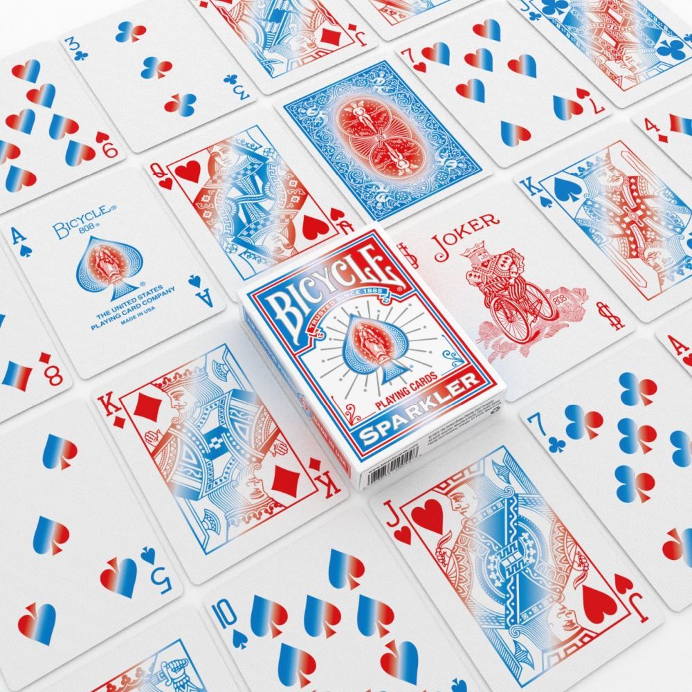 Bicycle Sparkler Playing Cards - Eclipse Games Puzzles Novelties