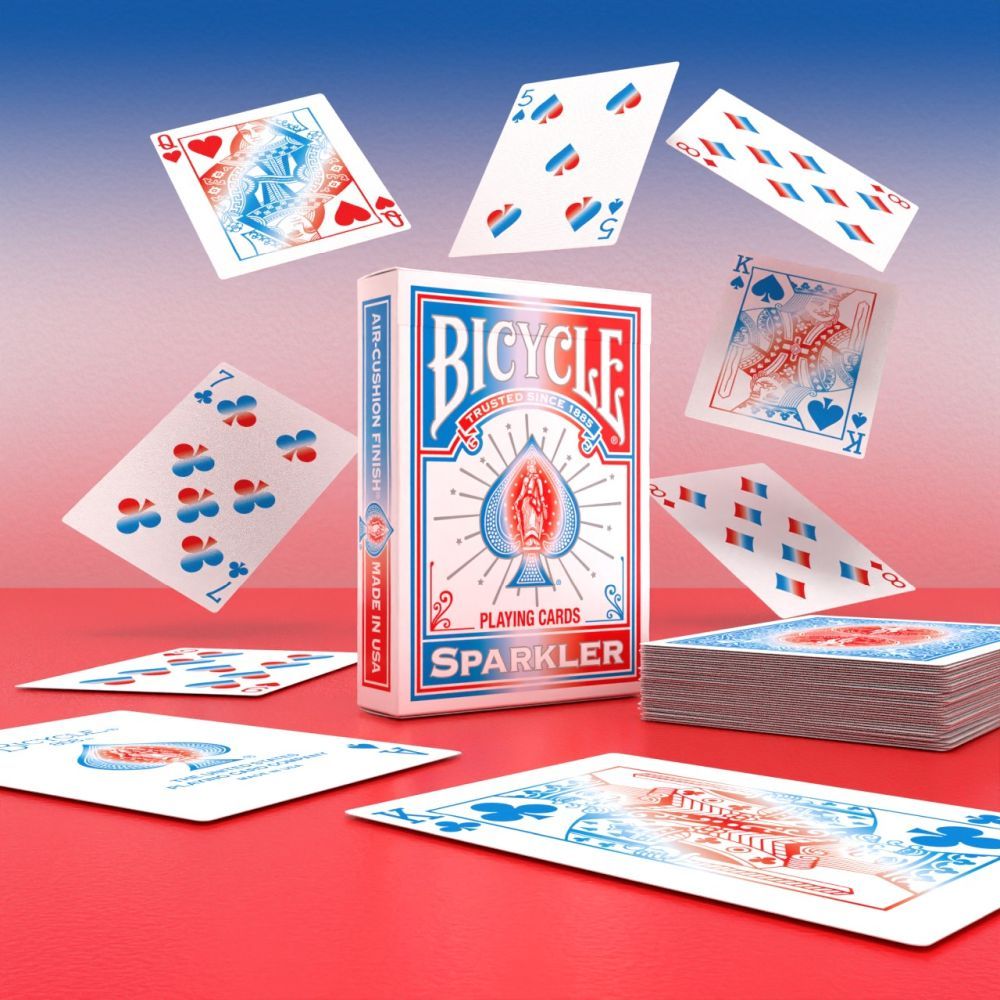 Bicycle Sparkler Playing Cards - Eclipse Games Puzzles Novelties
