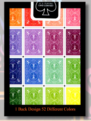 Bicycle Spectrum Rider Back Playing Cards - Eclipse Games Puzzles Novelties